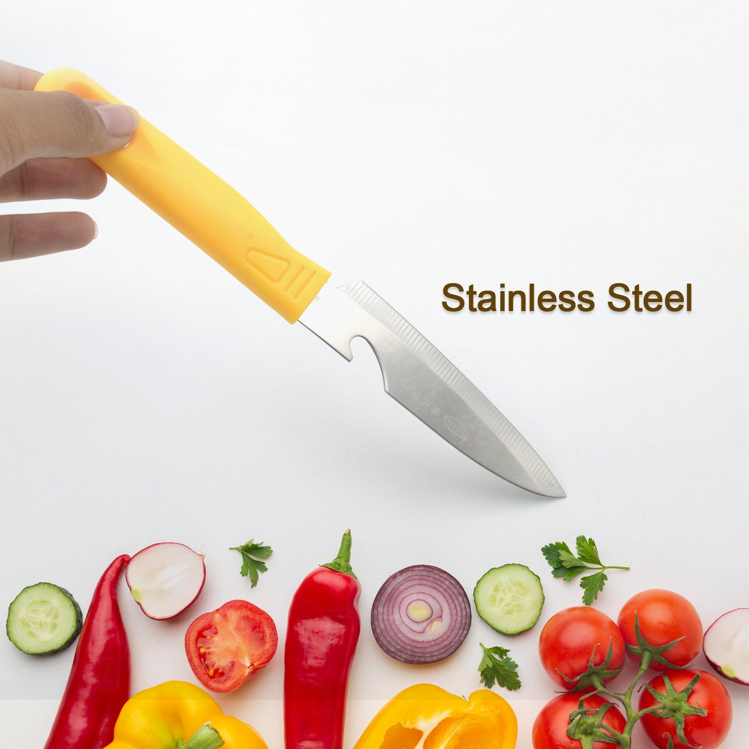 5476 Stainless Steel Knife For Kitchen Use, Knife Set, Knife & Non-Slip Handle With Blade Cover Knife, Fruit, Vegetable,Knife Set (1 Pc) 5476 Stainless Steel Knife For Kitchen Use, Knife Set, Knife & Non-Slip Handle With Blade Cover Knife, Fruit, Vegetable,Knife Set (1 Pc)